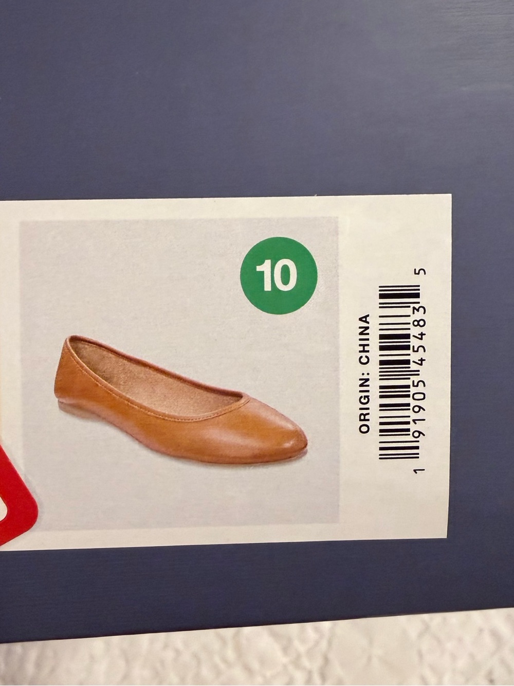 Universal Thread Brown Tan Ballet Flats - Picture 4 of 4